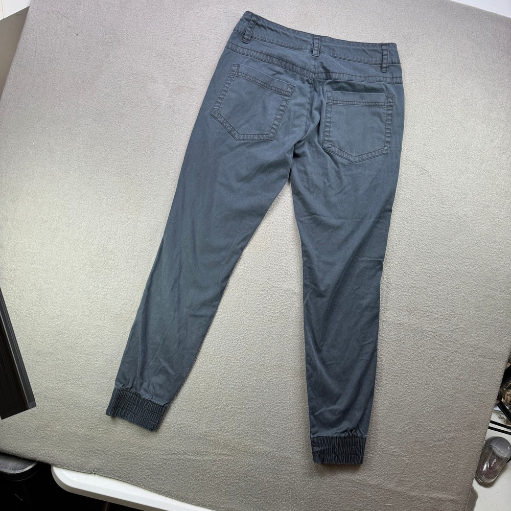 Nike Sportswear Cotton Spandex Jogger Pants Women S Slim Fit Gray Cuffed Track - Picture 3 of 8